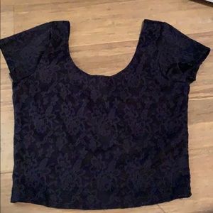 abercrombie crop top